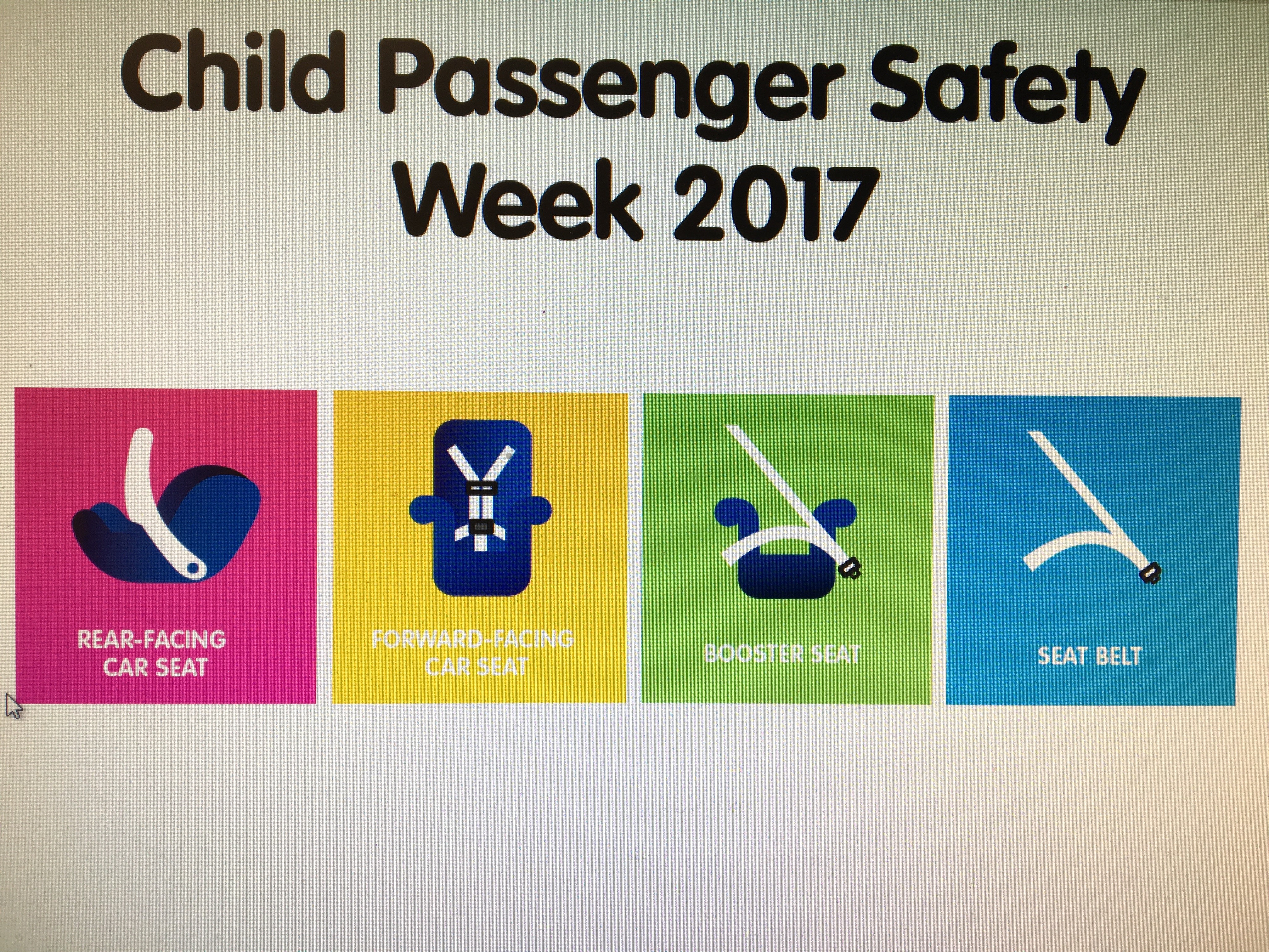 Child Passenger Safety Week Sept 17-23rd. Find A CPS Tip Here Monday ...