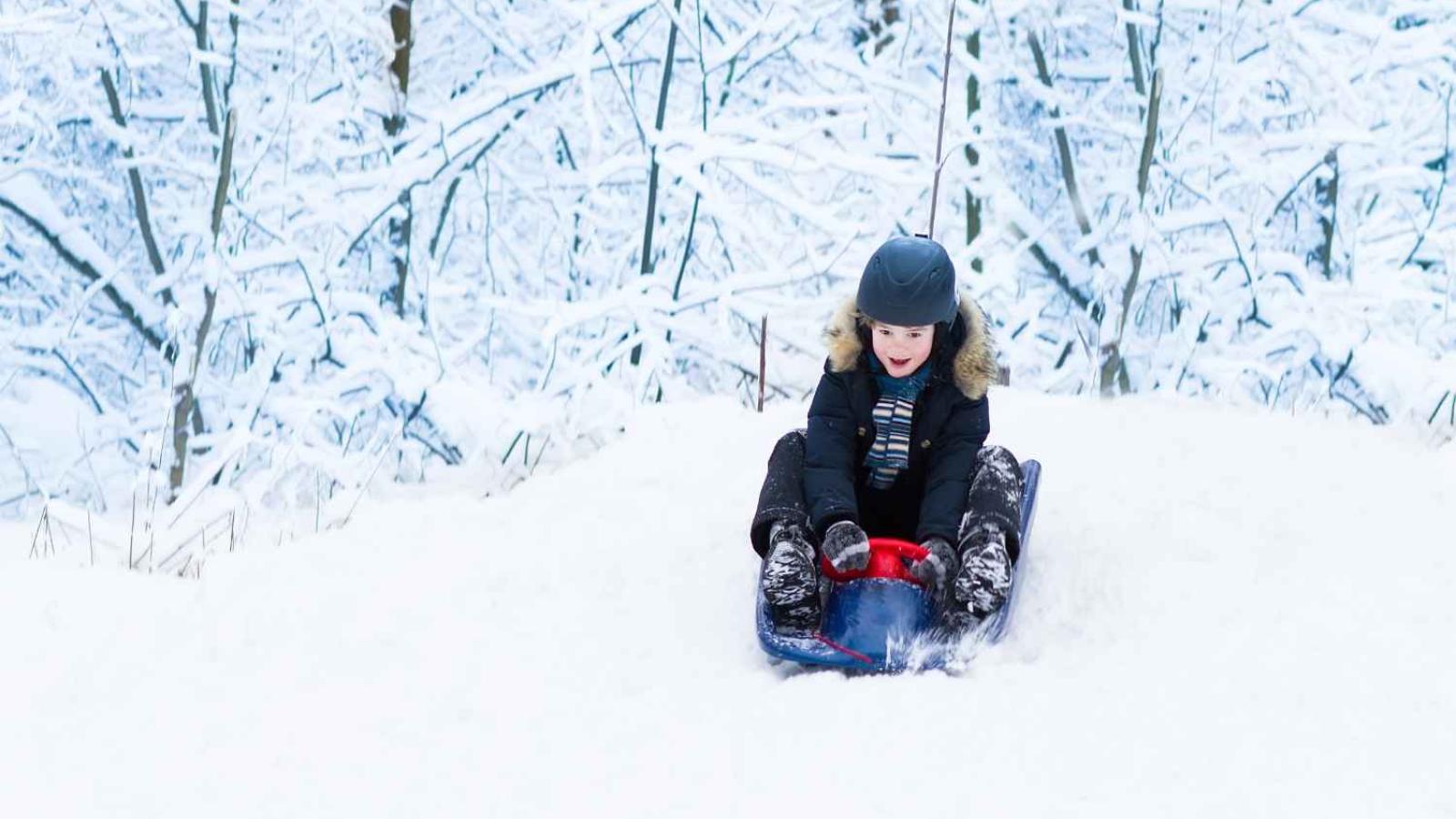 Snow Sledding Safety