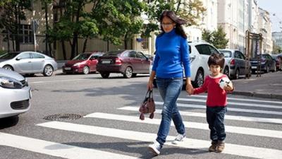 Always Hold Your Child's Hand When Crossing the Street 