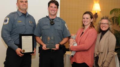 Dean Snook Led Par Troy EMS for Organization of the Year! 