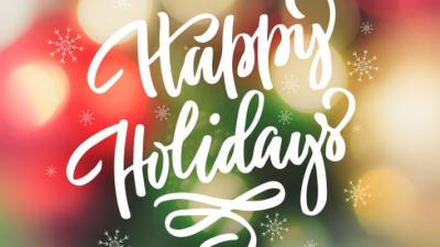 Wishing All a Safe & Happy Holiday Season! 