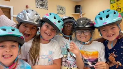 Bike Safety at Camp Auxilium - Newton NJ 