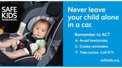 One Call Could Save A Life - Prevent Heatstroke in Children 