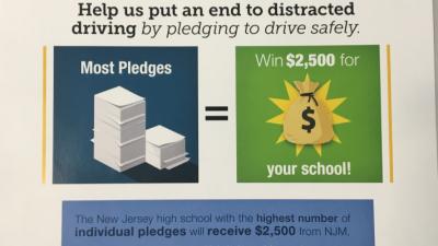 JUST DRIVE Pledge Contest ! Your School can win $2500!  