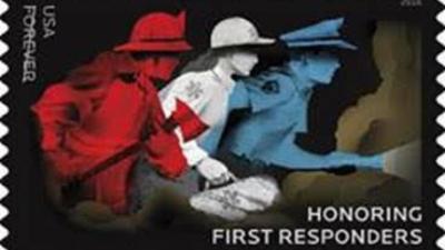 Forever Stamp Honoring First Responder! 