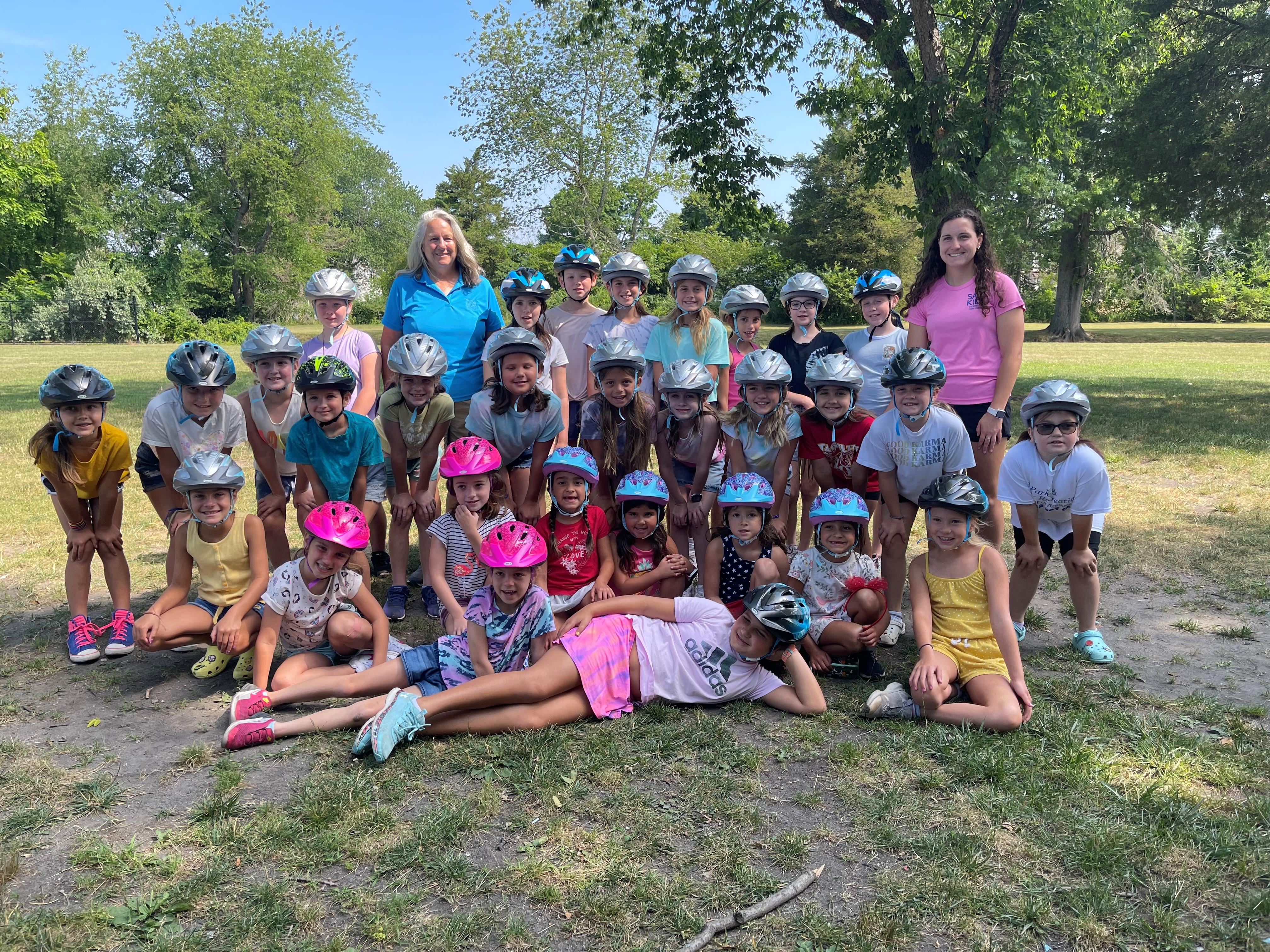 Bike Safety at Pequannock Summer Camp