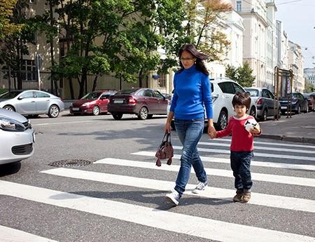 Always Hold Your Child's Hand When Crossing the Street 