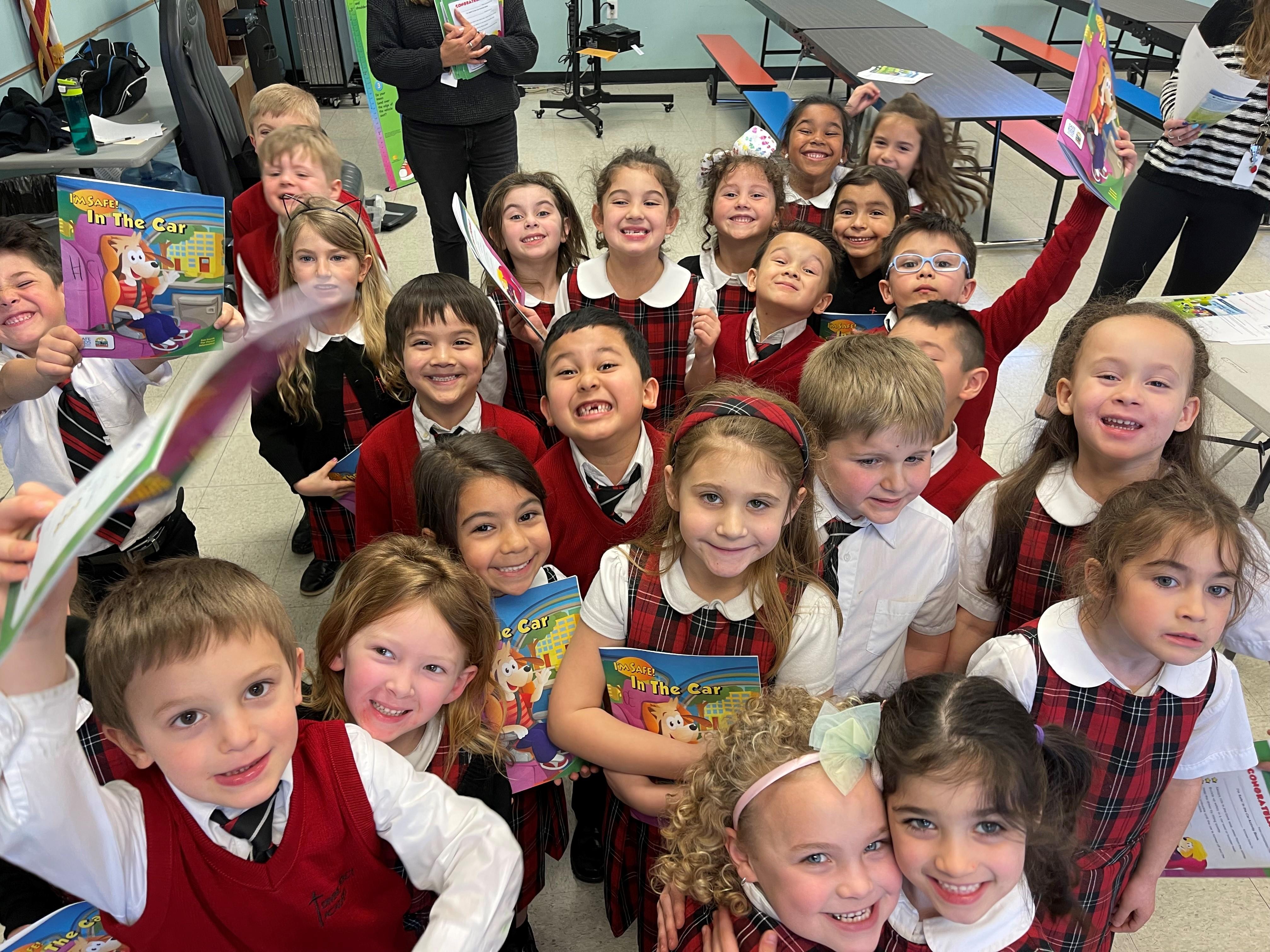 Booster Seat Assessment at Devine Savior Academy 