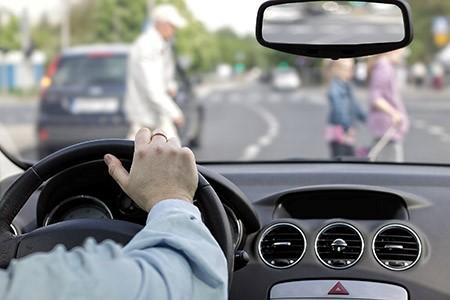 Motorists MUST Stop for Pedestrians in Crosswalks 