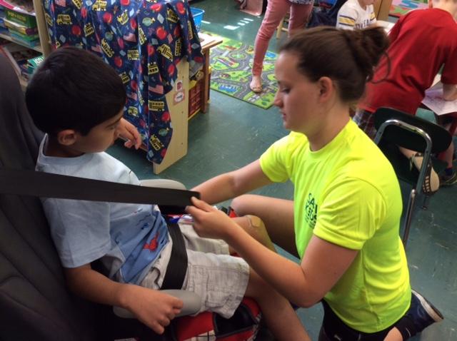 Booster Seats in Mt Tabor School 