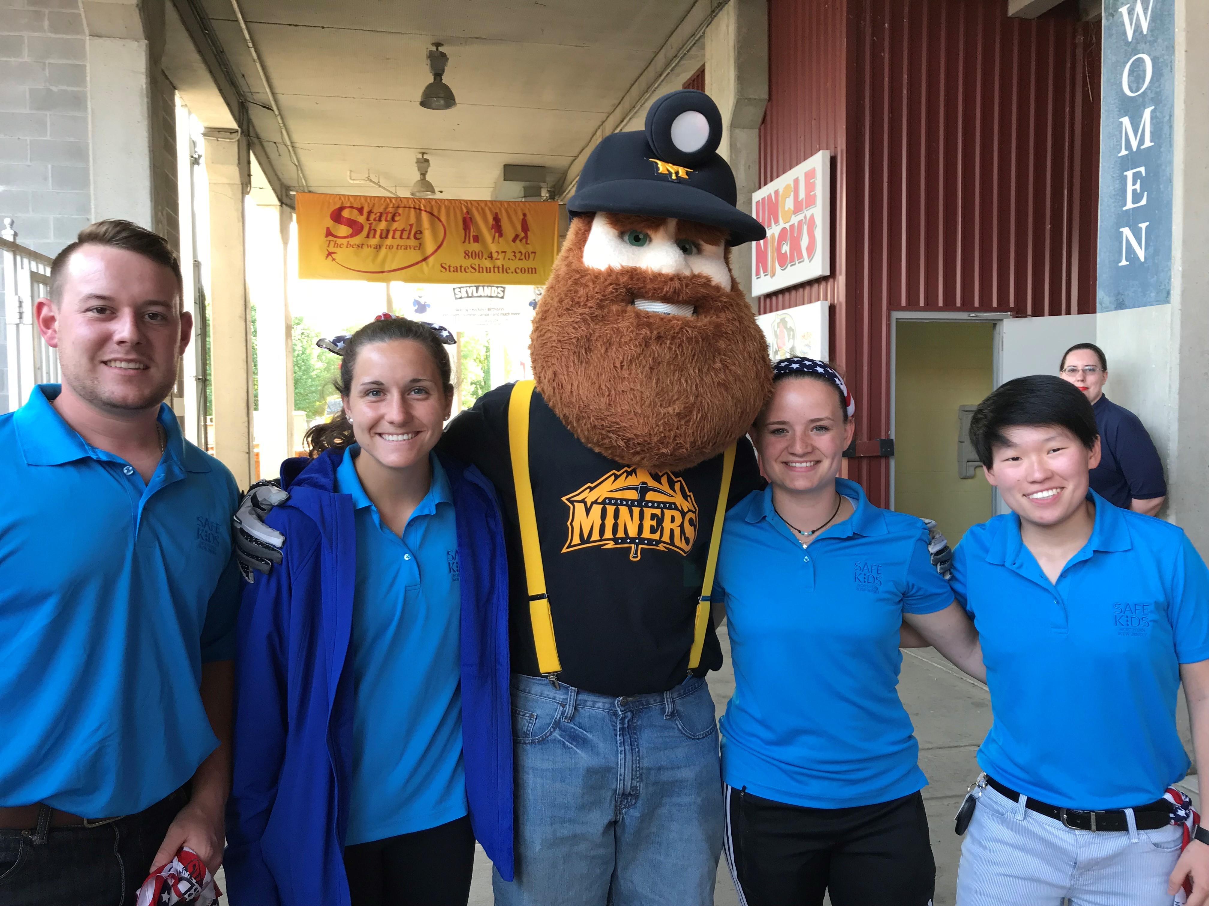 Safe Kids Day at Sussex County Miners 