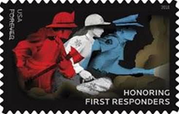 Forever Stamp Honoring First Responder! 