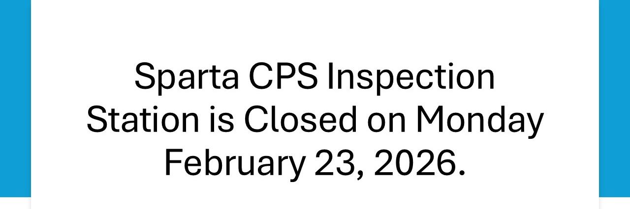 Sparta CPS Station Closed Feb 23 2026
