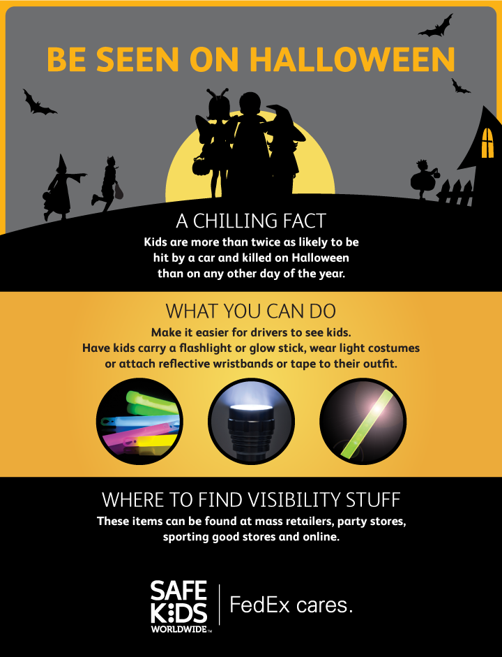 Be Safe, Be Seen This Halloween