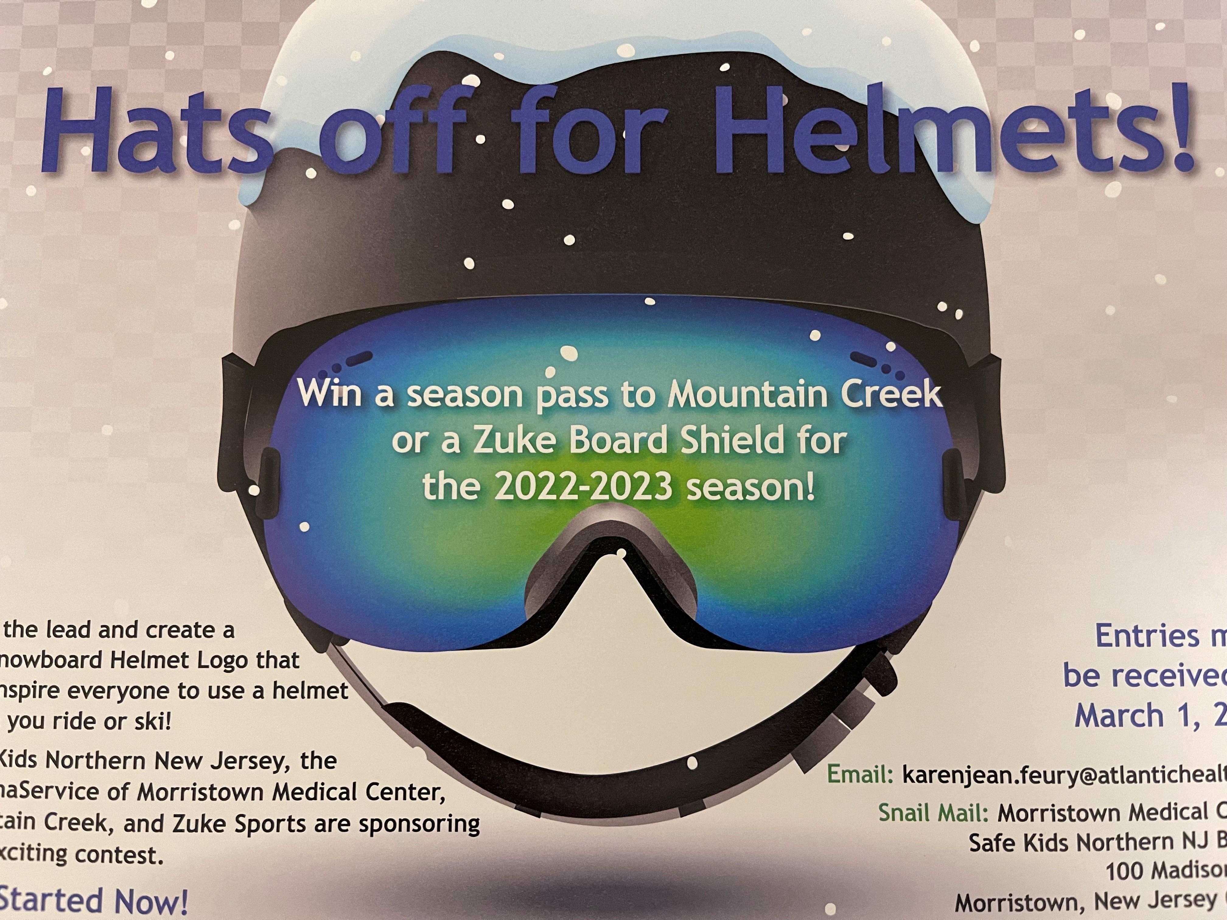 Hats off for helmets! 