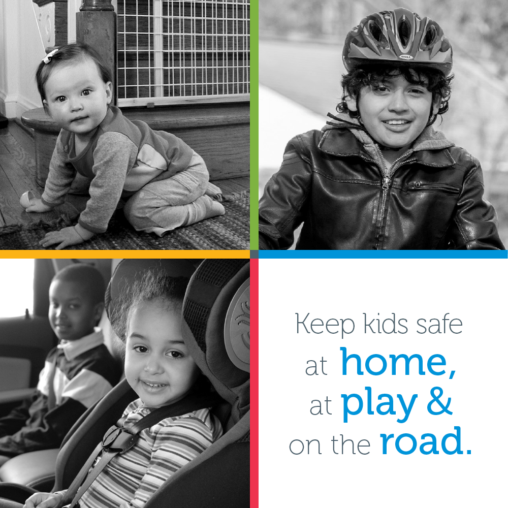 Keep Kids Safe at Home at Play and on the Road! 