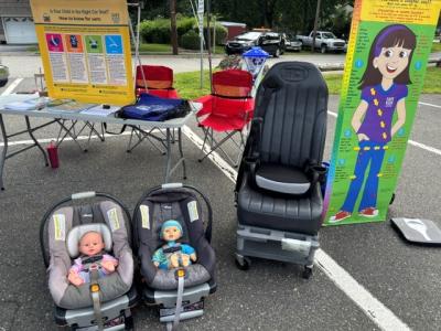 CPS at Touch a Truck in Pompton Lakes 